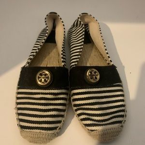 Tory Burch flat canvas espadrille